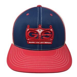 Pacific Headwear Fitted Trucker Hat Multicolor 8 Embroidered Logo